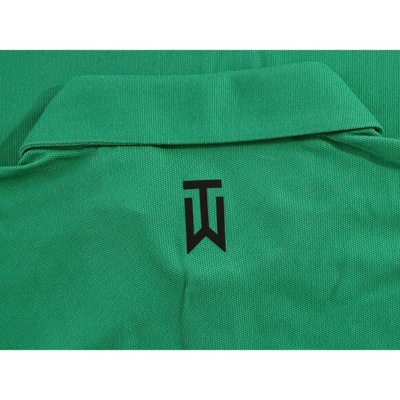 NIKE GOLF TIGER WOODS PIQUE POLO SHIRT CUSTOM ATHLETE EXCLUSIVE DR5314-324 GREEN - Picture 3 of 6